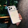 Акриловый противоударный чехол для iPhone 17/16 Pro с дизайном в виде лазерного сердца