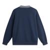 Li Ning Sports Lifestyle Series Casual Letter Print Sweatshirt Women sweatshirt Deep-Iris-Blue AWDU450-4