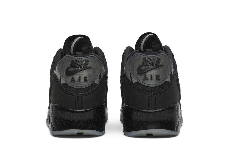 Мужские кроссовки Nike Air Max 90 20 Undefeated Черный Черный/Черный-Антрацит-Ярко-розовый
