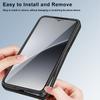360 Full Body Protective Phone Case For Xiaomi 15 Pro 15 Ultra Mi 14 14T Pro 13 13T Transparent PC+TPU Shockproof Bumper Cover