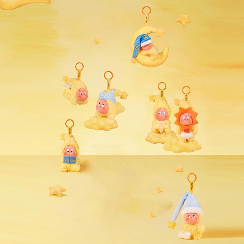 POP MART Мы - серия Twinkle - плюшевая подвеска [ассорти из коробки 6 предметов] pop mart Gachagacha фигурка пластиковая модель премиум игрушка мягкий винил оригинал