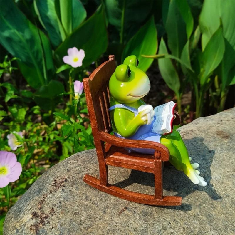 Шарм Смоляная Фигурка Животного Художественная Фигурка с Миниатюрным Диваном Домашний Декор Для Коллекционеров Привлекательный Декор Животных
