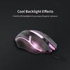 CM 818 Wired Optical Mouse Gaming Mouse 1200DPI USB Gaming Mouse Ergonomic Mouse with Colorful Breathing Light Black