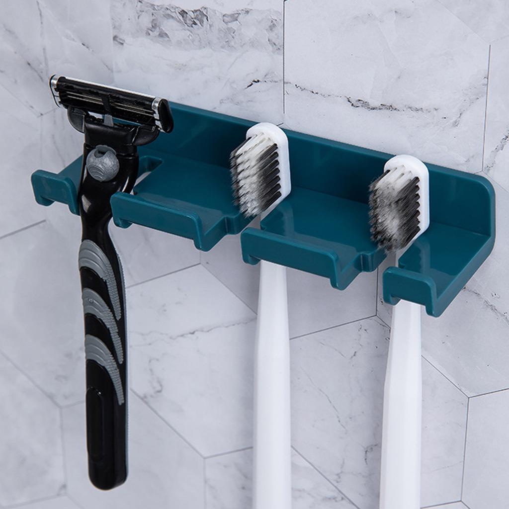 Вешалка для зарядки, не требующая сверления, самоклеящаяся наклейка на стену, вешалка для зубных щеток для ванной комнаты