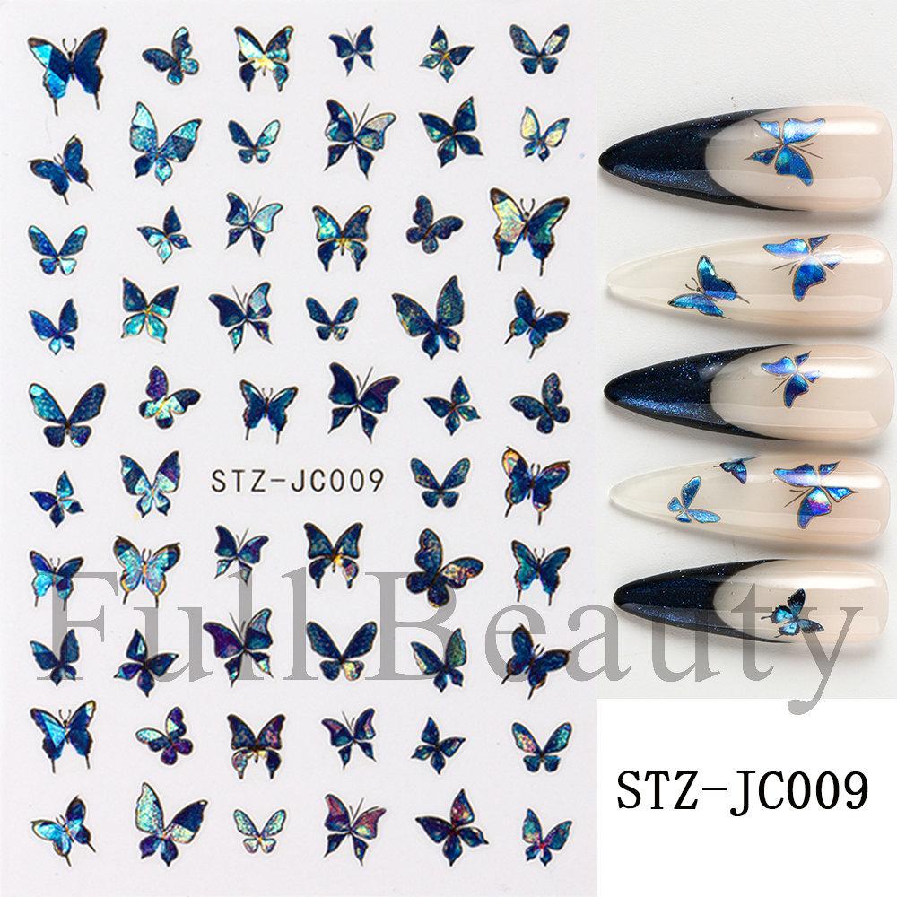 New nail art stickers ins autumn pumpkin retro plaid thorn lines thanksgiving adhesive nail stickers