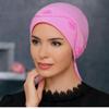 Хиджаб Абая Кепка Рабочий Хиджаб Мусульманская Еврейская Одежда Турецкая Шапка Шарф Женщины Аксессуары Тюрбан