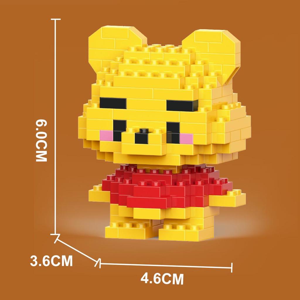 LEGO-Compatible Mini Building Blocks: Cartoon Figurines & Educational Toys