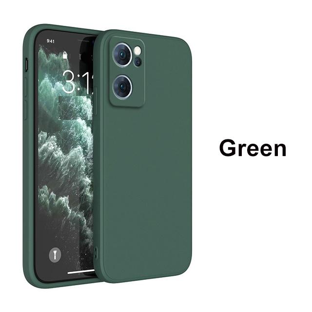 Square TPU Case For OPPO Fnid X8 X5 X3 Pro Lite Reno 13 12 11 8 7 6 5 Pro A3 A3X A60 A79 A38 A18 A98 A76 A78 A77 A16 A17 A73 A72 A76 A36 A15 Case