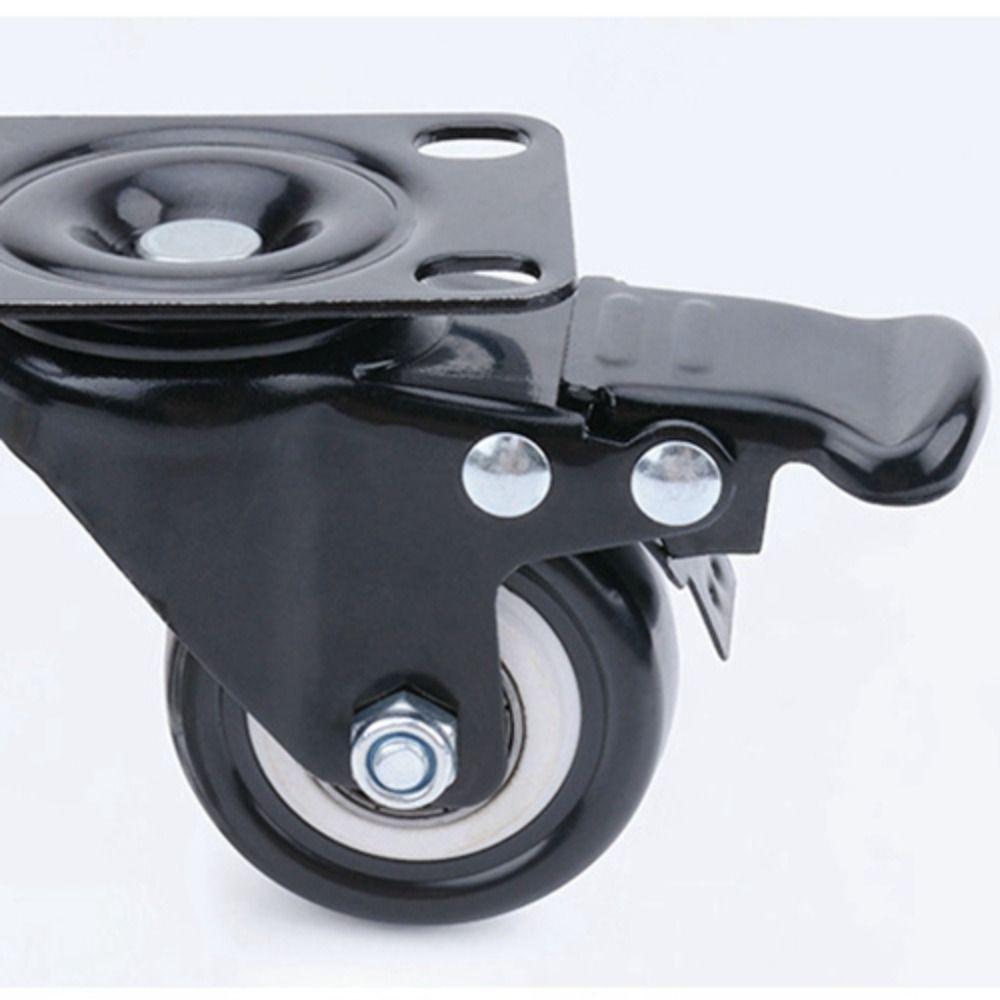 4 шт. Резиновые колеса с вращением на 360°, Бесшумные колеса, Универсальные сверхпрочные колеса, Обувница