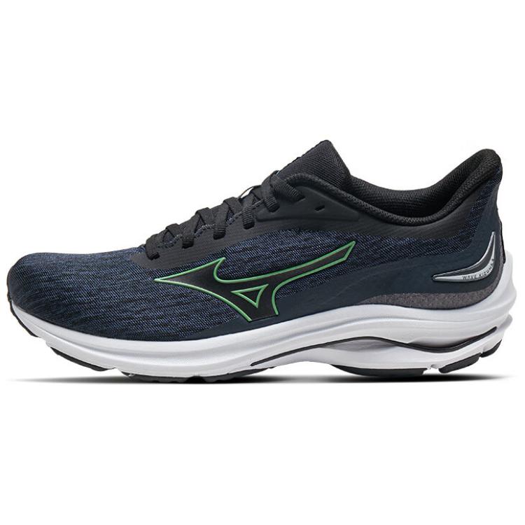 Mizuno Амортизация Баланс Низкие Беговые Кроссовки Мужские Черный/Мятно-Зеленый J1GC241602