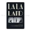 Best Dancing La La Land alternative movie Poster Metal Sign Poster Design Wall Mural Classic Funny Cinema Tin Sign Poster