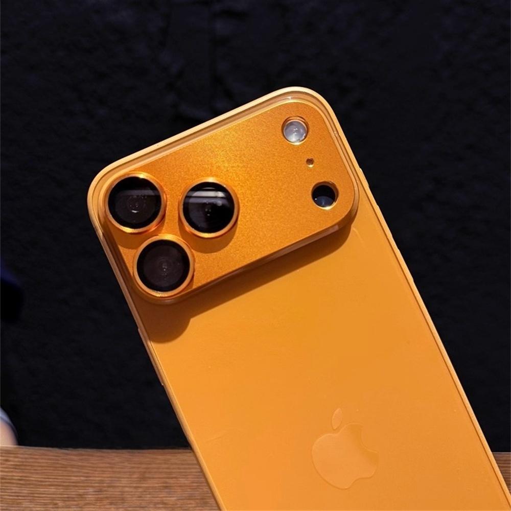 Металлическая защитная крышка для камеры с полным покрытием для iPhone 17 16 15 14 13 12 11, противоударная, защитный колпачок для линзы из высококачественного стекла