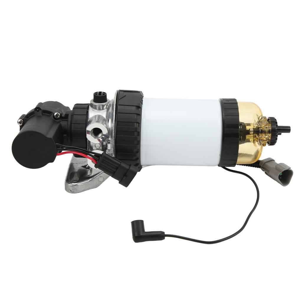 Electric Fuel Lift Pump with Filter 87802238 Replacement for New Holland SKID STEER LOADER LS180 LS190 LX865