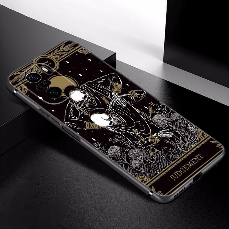 Чехол для телефона Witches Moon Tarot для Xiaomi Redmi Note 5 6 9T K20 K40 K50 Pro 7A 8A 9A 9C 9i 10A 10C A1 S2, мягкий черный чехол из ТПУ
