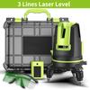 2/3/5 Линий ° Зеленый Светодиодный Лазерный Уровень 360 Самовыравнивающийся Измерительный Инструмент Горизонтальные и Вертикальные Перекрестные Линии Новый