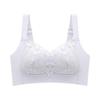 Seamless Wire-Free Push-Up Bra for Large Bust with Side Support