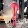 Night thoughts, night charm, open silk stockings, ladies' one-piece see-through, sexy and tempting, beautiful legs without taking off A3003