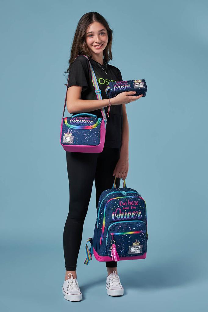 Coral High Çok Renkli 3’lü Okul Çanta Seti SET0123635