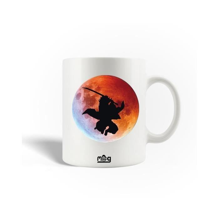 Mug en Céramique - Tanjiro - Demon Slayer - 30cl - Compatible Lave-Vaisselle - Blanc