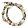 Natural Aventurine Rutile Quartz Tiger Eye Gemstone Beads Necklace 17" UB-4024 UB-4024