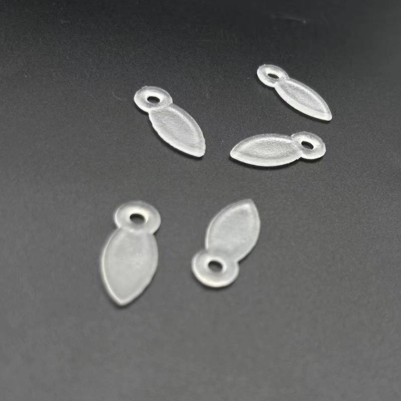 Large White Semi-Transparent Melon Seed Frame Clamps, Backboard Holders - 5000 pcs