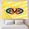 Catalan Football Emblem Printed Tapestry, for Bedroom,Livingroom, dormitory, Large Wall Decor, Fabric Decor Fan Birthday Gifts