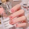 Nude Transparent Press-On Nail Tips - Reusable and Removable False Nails