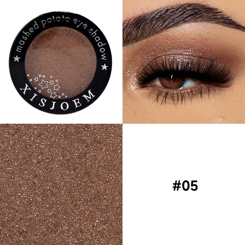 Monochrome Eyeshadow Disc Mashed Potatoes Pearlescent Face Brightening Setting Aegyo Saliva Disc Highlight Earth Color Eyeshadow