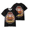 Летняя женская мужская футболка с коротким рукавом Burgerpommes ICrimax Fitness Clothing Новая мужская футболка Косплей футболка