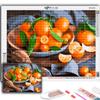 Полная 5D Diy Алмазная Картина Фрукты и Макаруны 5D Алмазная Картина