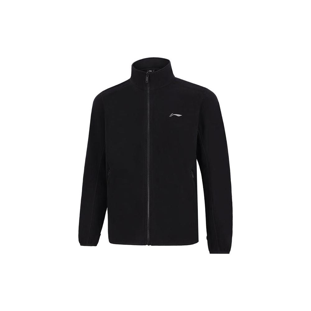 Li-Ning 3-в-1 однотонная спортивная куртка с капюшоном, мужская верхняя одежда AWBT015-5