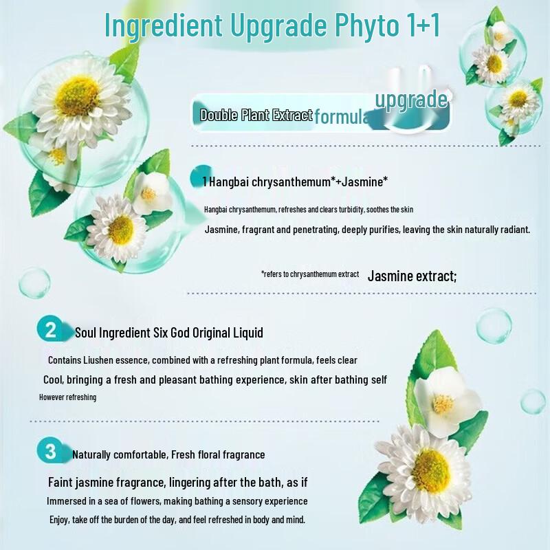 Liu Shen Refreshing Shower Gel