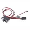 250mm Heavy Duty RC Aluminum Power Switch Plastic Medium Aluminum Shell Switch  For RC Airplane