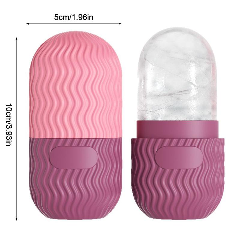 Силиконовый ролик для лица в стиле волны, ледяной, для ухода за кожей, красоты, лифтинга, контуринга, массажер, инструмент для красоты кожи, для ухода за макияжем