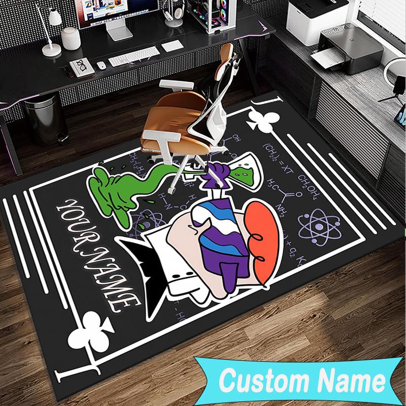Custom Name Rug Dexter Power Adventure Area Rug Suitable for Indoor And Outdoor,Carpets for Homes, Offices,Living Rooms,Home Decor,Christmas Gift