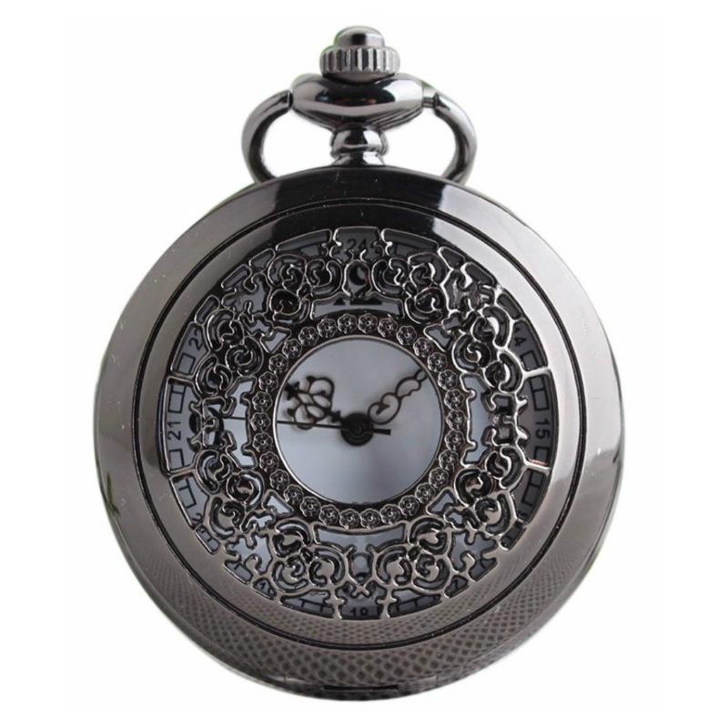Карманные часы с откидной крышкой, мужские и женские кварцевые карманные часы, ожерелье, подвеска, антикварные карманные часы
