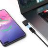 Конвертер USB Type C (папа) на USB Type C (мама) под прямым углом 90 градусов Адаптер USBC Для Samsung Для Huawei Мобильный телефон Портативный разъем