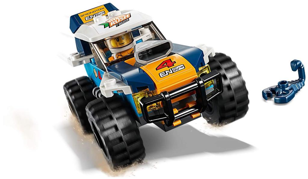 LEGO City Desert Rally Car 60218 Building Blocks Toy for Boys