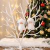 2PCS Soft Christmas Tree Hanging Ornament Cartoon Xmas Tree Pendant  Festival