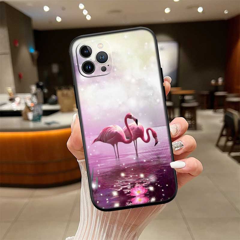 UP29 Flamingos Pink bird flower Case for Motorola Edge 60 60s 70 G86 G56 G54 E14 G04S G45 G54 G64 S30 S50 X30 X40 X50 Pro Power