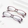 Fashion Vintage Portable Flowers Ultra Light Frame Eye Protection Anti-Blue Light Eyeglasses Reading Glasses
