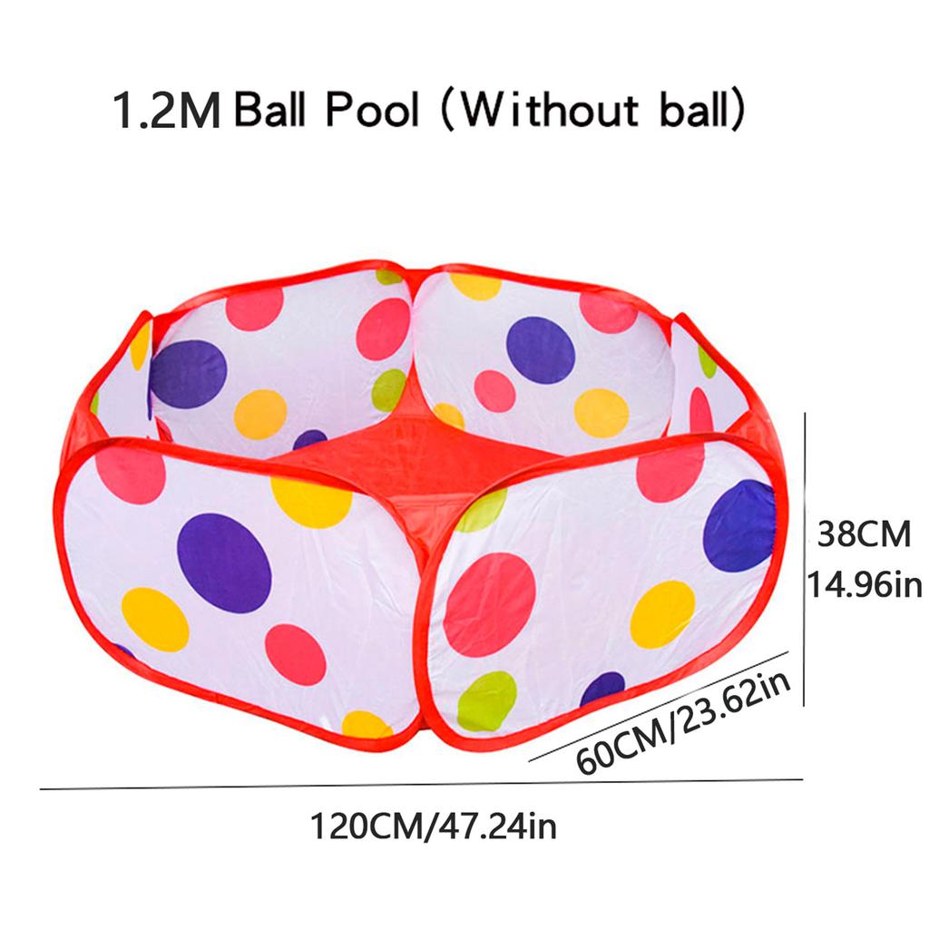 Indoor Ocean Ball Pool Children'S Bobo Pool Baby Fence Home Tent Baby Foldable Indoor Slide Shooting Ball Pool Toy