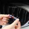 www 1Pc Car Grille M Label Leaf Plate Side Label Modified Rear Logo Decorative Sticker For BMW 3 4 5 Series MMM POWER!!! BU1