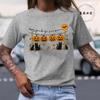 Черная кошка Тыква Хэллоуин Футболка Тройник Жуткий Сезон Футболки Короткий рукав Спортивная одежда Мода Повседневная Женские футболки Одежда