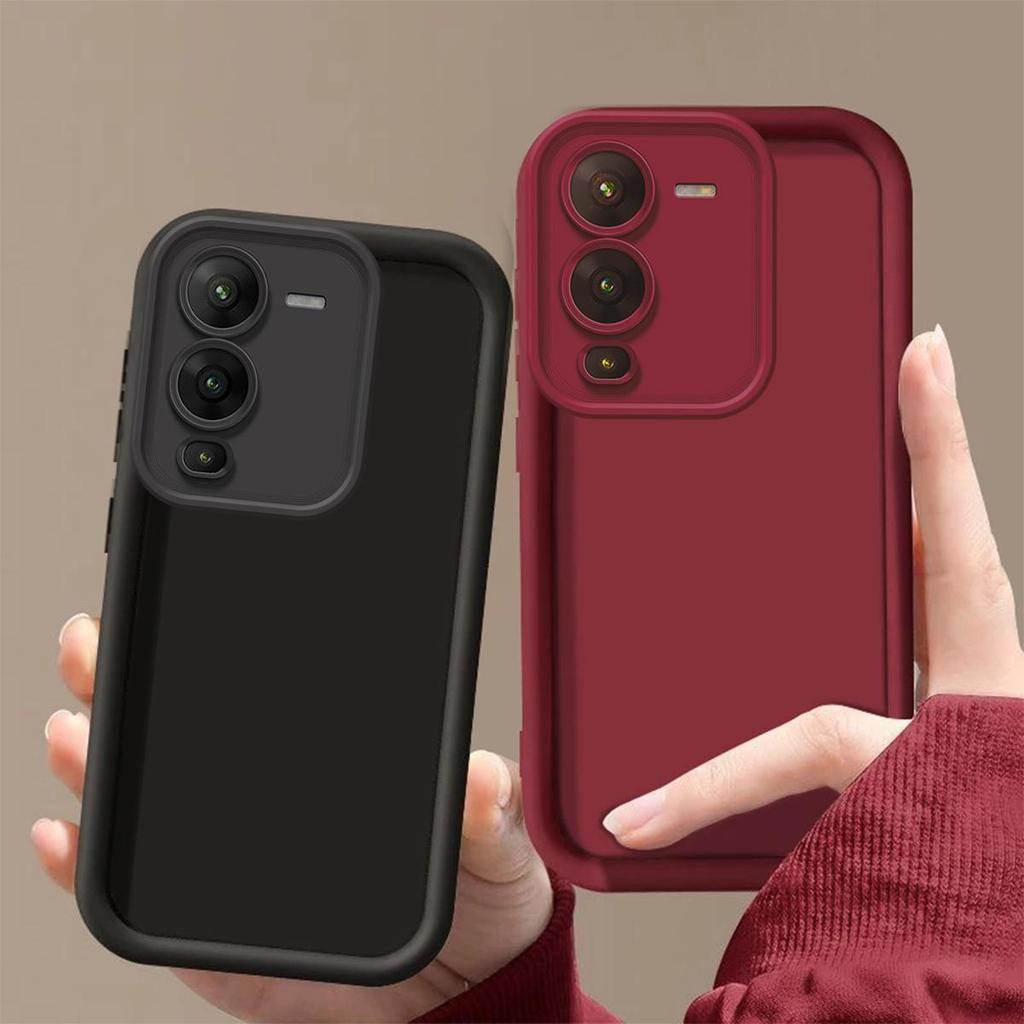 Тонкий чехол для телефона Vivo V25 Pro 5G, V25 Pro, матовый мягкий защитный чехол из ТПУ