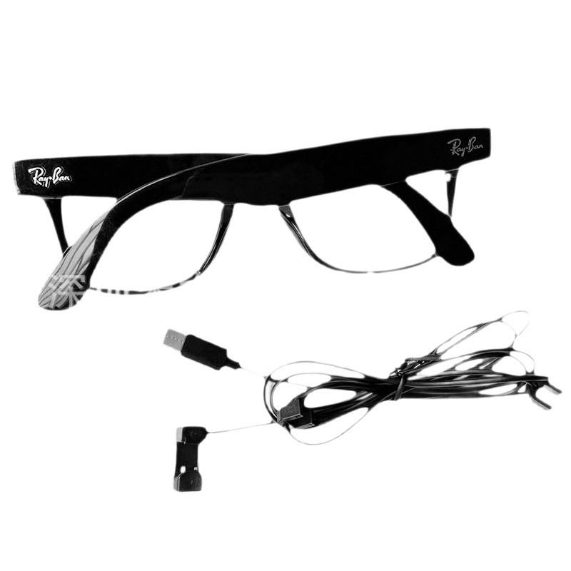 Ray-Ban Meta Smart Glasses Charging Cable Wayfarer Headliner Gen 2 Fast Charge USB-C 1m Black PVC