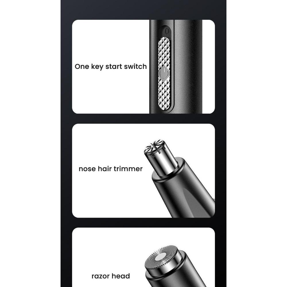 Electric Shaving Nose Ear Leg Trimmer Safe Face Care Rechargeable Nose Hair Trimmer for Men Shaving Hair Removal Razor Beard