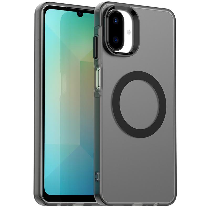 Магнитная Адсорбция Беспроводная Зарядка Прозрачный Чехол Для Samsung Galaxy A07 Прозрачная Задняя Панель Для Samsung A07 Чехол Для Samsung A07