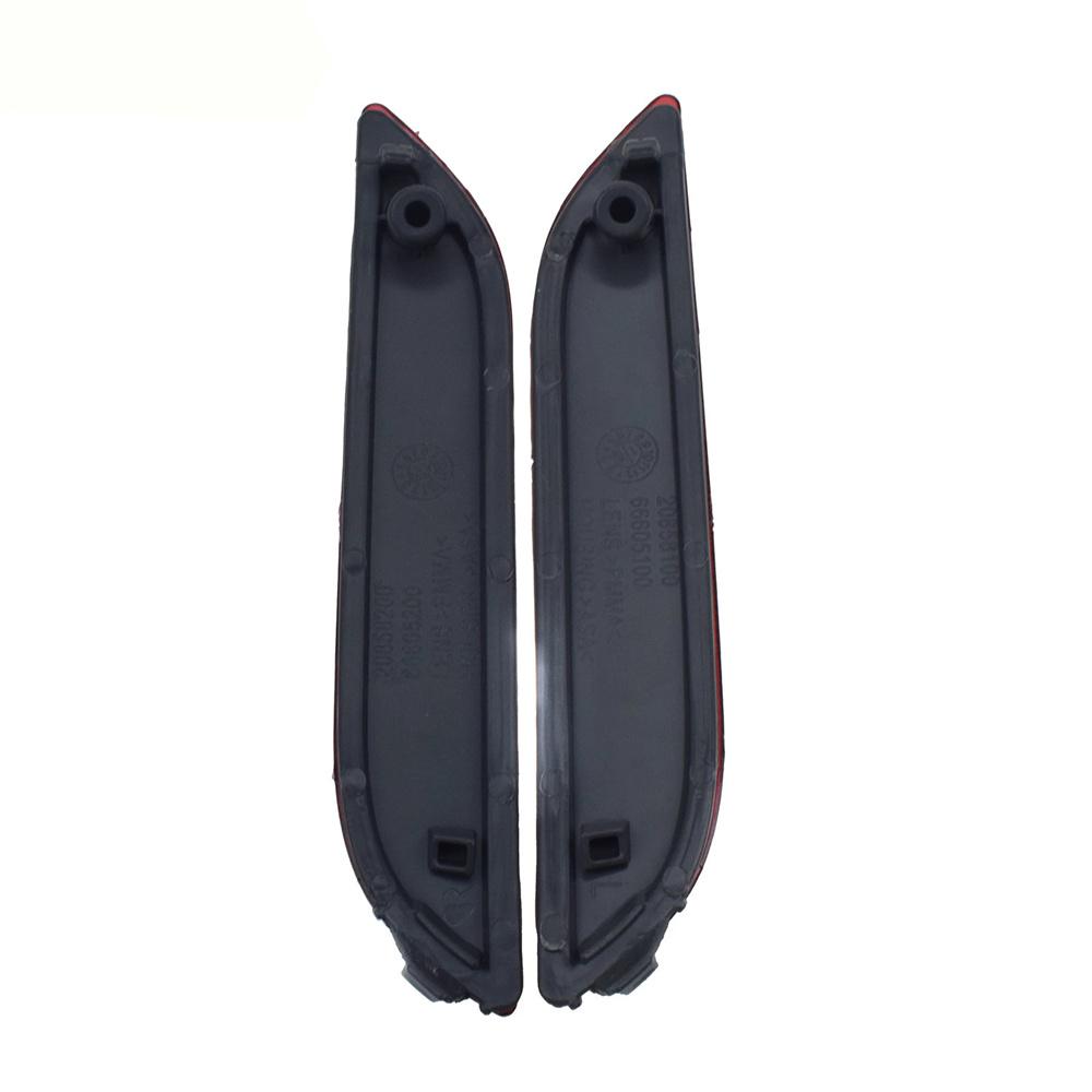 Pair Rear Bumper Light Reflector Lamp For 2018-2021 Toyota Camry LE SE XLE XSE