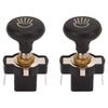Headlight Push Pull Switch 2 Pcs Car Light Control Switch Button Replacement